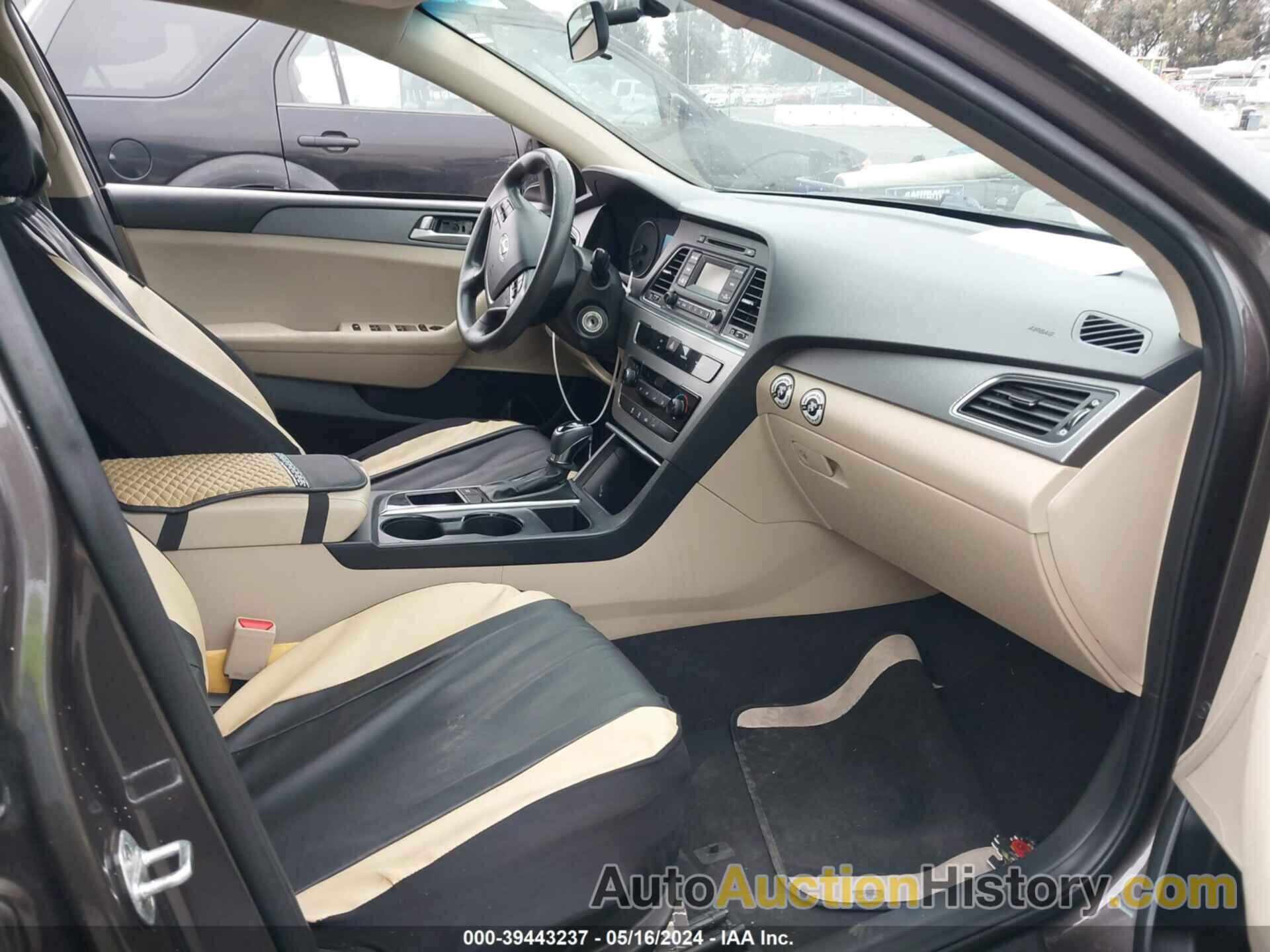 HYUNDAI SONATA SE, 5NPE24AF2HH585253