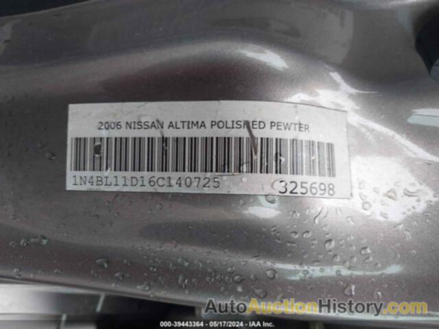 NISSAN ALTIMA 3.5 SE, 1N4BL11D16C140725