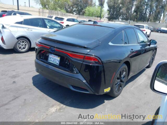 TOYOTA MIRAI LE/XLE/LIMITED, JTDAAAAAXNA004654