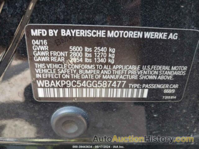 BMW 550 XI, WBAKP9C54GG587477