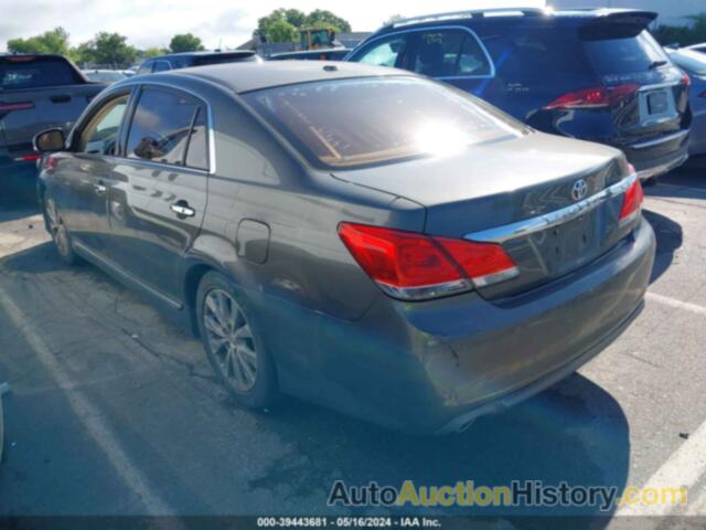 TOYOTA AVALON LIMITED, 4T1BK3DBXBU410943