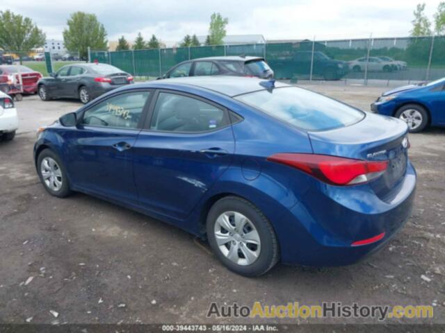 HYUNDAI ELANTRA SE, 5NPDH4AE3GH749660