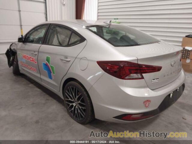 HYUNDAI ELANTRA SEL, 5NPD84LF7KH421088