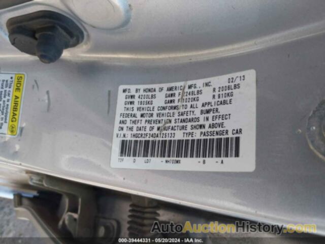 HONDA ACCORD LX, 1HGCR2F34DA125133