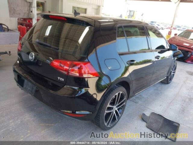 VOLKSWAGEN GOLF TDI, 3VWRA7AU3FM012225