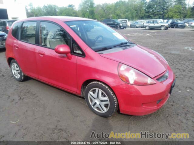 HONDA FIT, JHMGD38457S045606