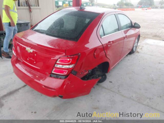 CHEVROLET SONIC LT AUTO, 1G1JD5SH3J4116983