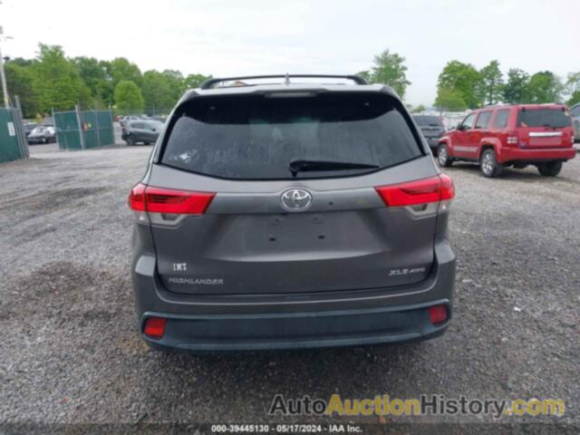 TOYOTA HIGHLANDER SE/XLE, 5TDJZRFH5HS415593