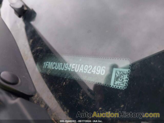 FORD ESCAPE TITANIUM, 1FMCU0J94EUA92496