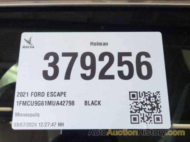 FORD ESCAPE SE, 1FMCU9G61MUA42798