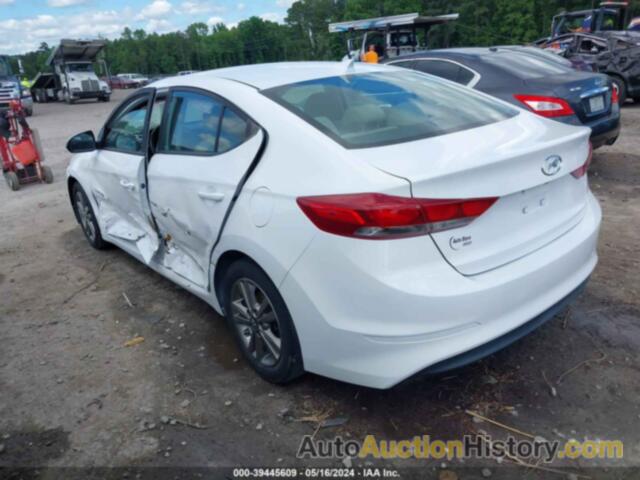 HYUNDAI ELANTRA SEL, 5NPD84LF8JH292535