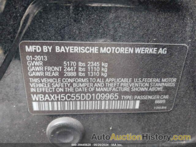 BMW 528 XI, WBAXH5C55DD109965