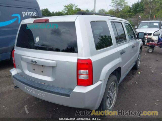 JEEP PATRIOT SPORT, 1J8FF28W98D716440