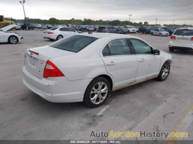 FORD FUSION SE, 3FAHP0HA1CR158255