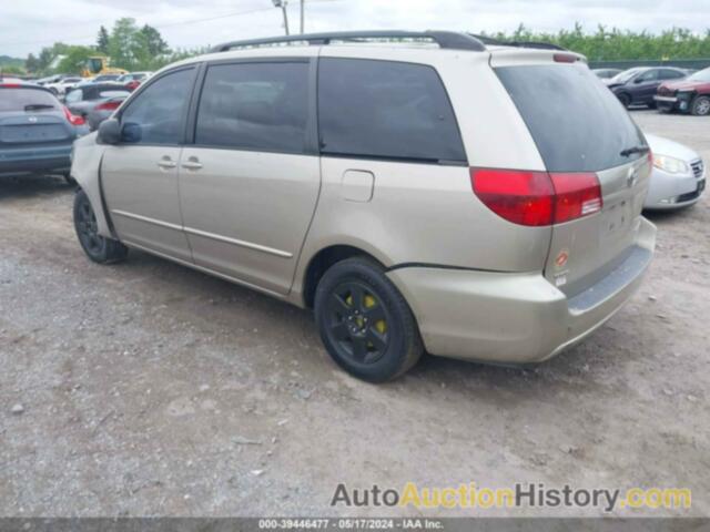 TOYOTA SIENNA LE, 5TDZA23C64S185633