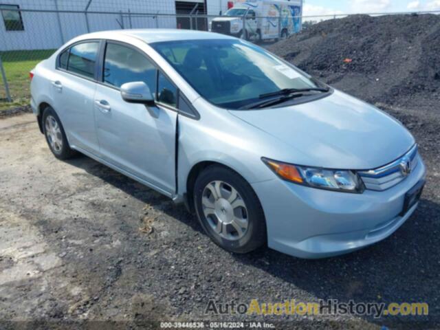 HONDA CIVIC HYBRID, JHMFB4F39CS002740