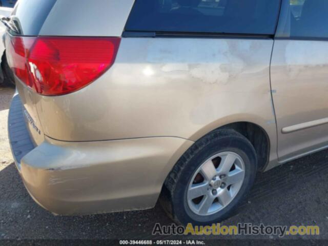 TOYOTA SIENNA XLE, 5TDZA22C16S576659