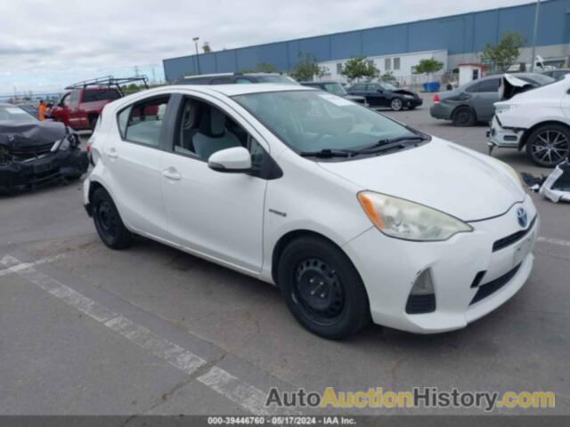 TOYOTA PRIUS C ONE, JTDKDTB34D1530624