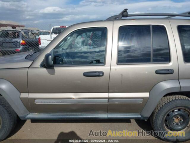 JEEP LIBERTY SPORT, 1J4GL48K77W526954