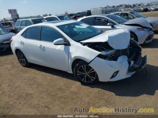 TOYOTA COROLLA LE PLUS, 5YFBURHE9GP371403