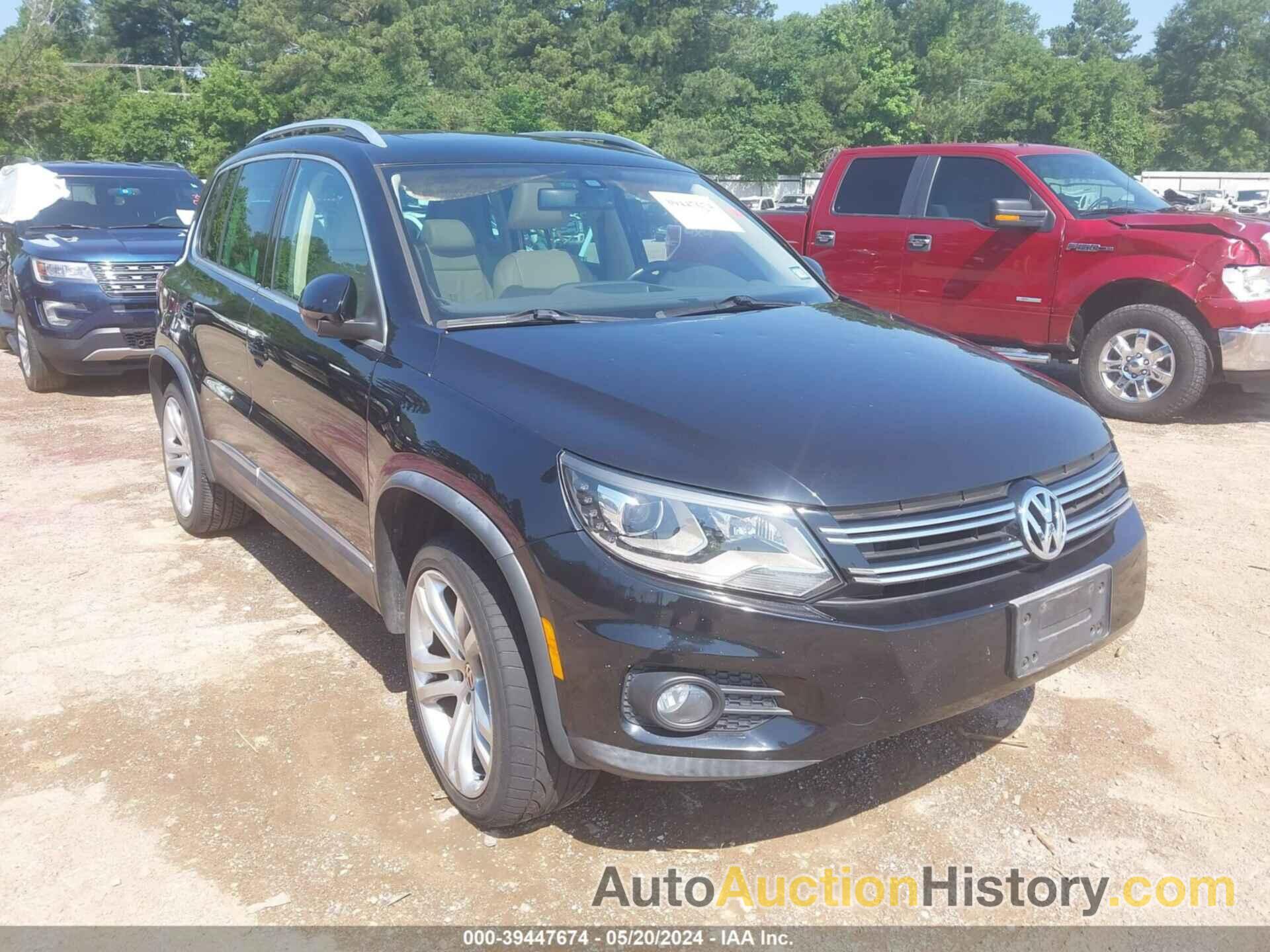 VOLKSWAGEN TIGUAN SEL, WVGAV7AX6CW528617