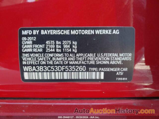 BMW 328 XI, WBA3B3C53DF535260