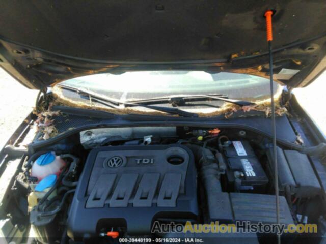 VOLKSWAGEN PASSAT 2.0L TDI SE, 1VWBN7A3XCC088048