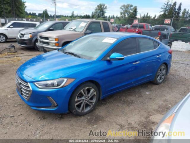 HYUNDAI ELANTRA LIMITED, KMHD84LF9HU127458