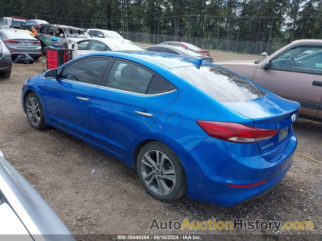 HYUNDAI ELANTRA LIMITED, KMHD84LF9HU127458