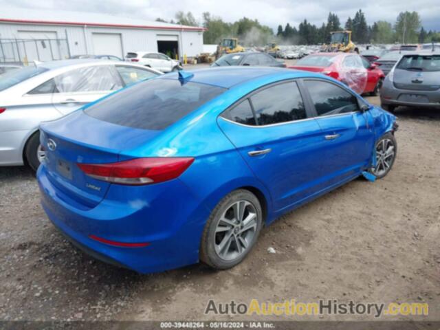 HYUNDAI ELANTRA LIMITED, KMHD84LF9HU127458