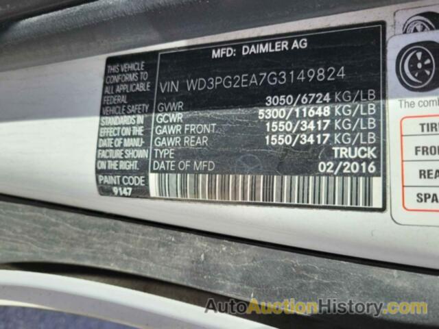 MERCEDES-BENZ METRIS, WD3PG2EA7G3149824