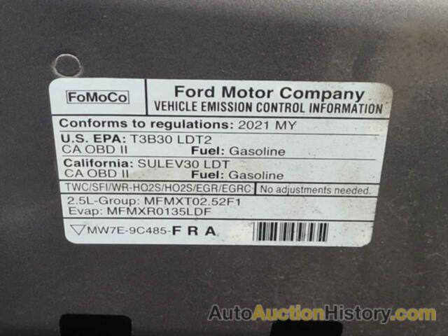 FORD ESCAPE SEL HYBRID, 1FMCU9CZ8MUA83395