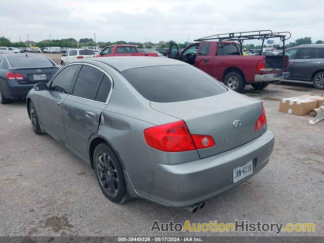 INFINITI G35, JNKCV51E95M218992