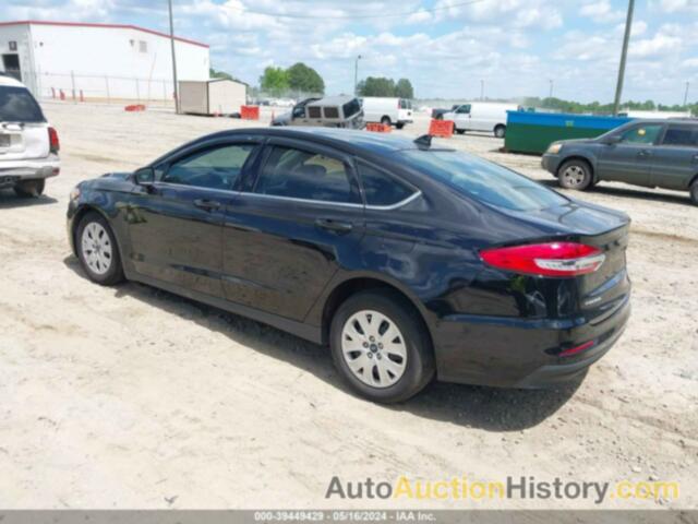 FORD FUSION S, 3FA6P0G78LR219078