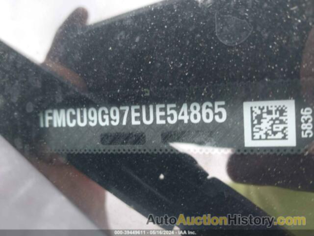 FORD ESCAPE SE, 1FMCU9G97EUE54865