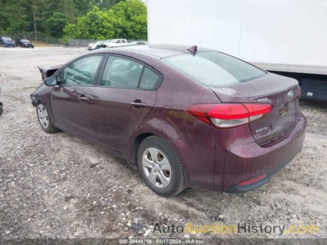 KIA FORTE LX, 3KPFK4A78JE191859