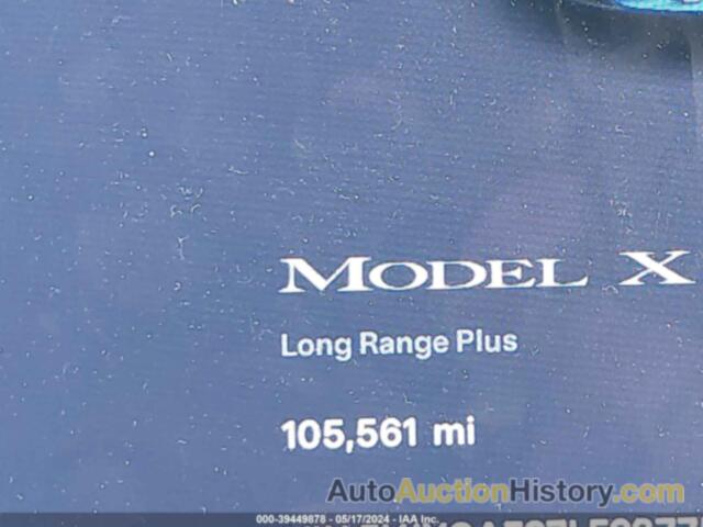 TESLA MODEL X LONG RANGE DUAL MOTOR ALL-WHEEL DRIVE/LONG RANGE PLUS DUAL MOTOR ALL-WHEEL DRIVE, 5YJXCAE27LF237757