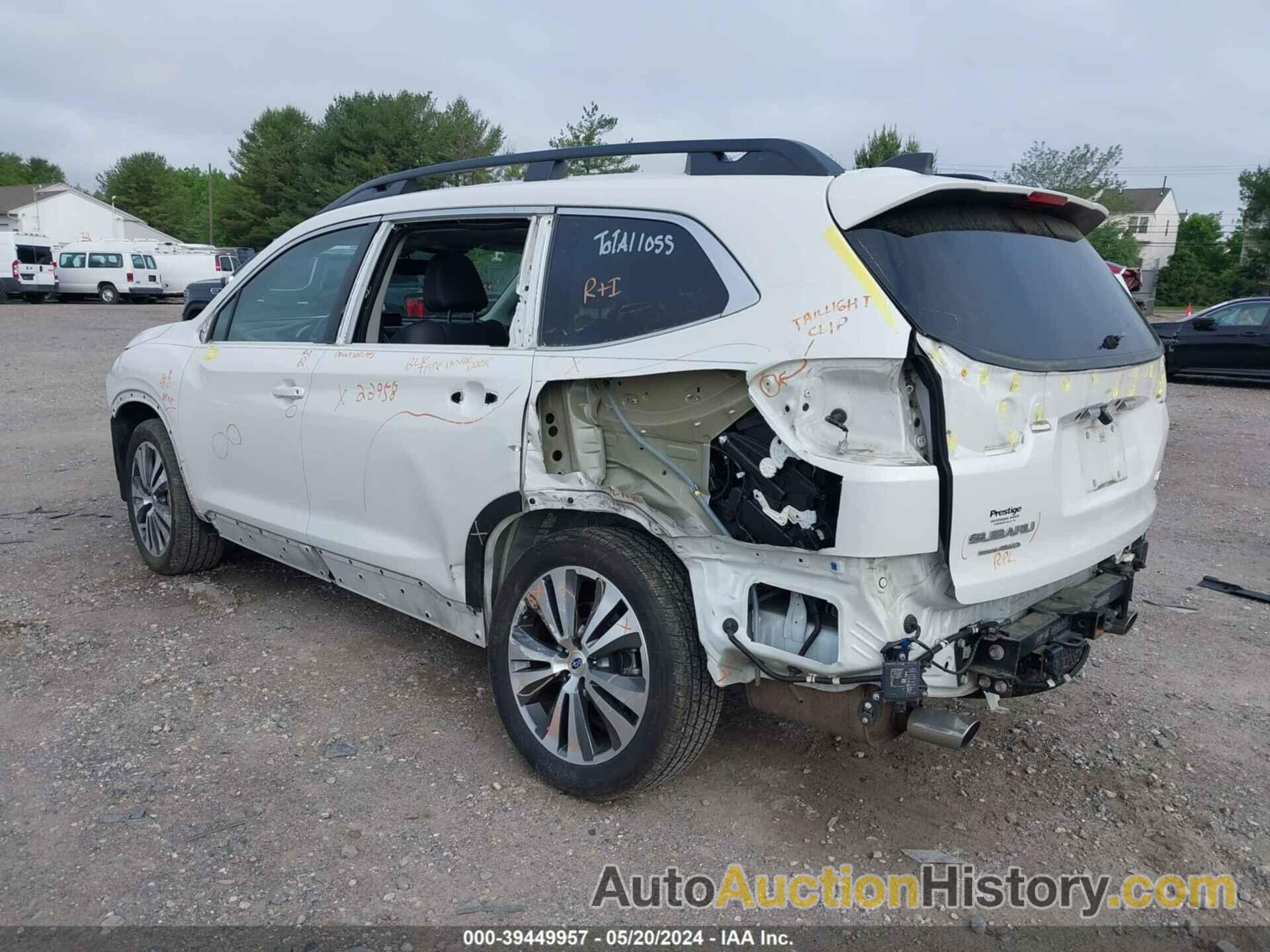 SUBARU ASCENT LIMITED, 4S4WMAPD2K3422460