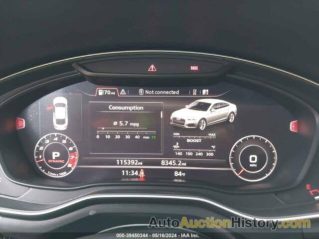 AUDI S5 3.0T PREMIUM PLUS, WAUB4CF53JA064785