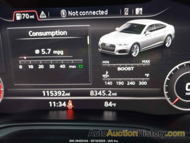 AUDI S5 3.0T PREMIUM PLUS, WAUB4CF53JA064785