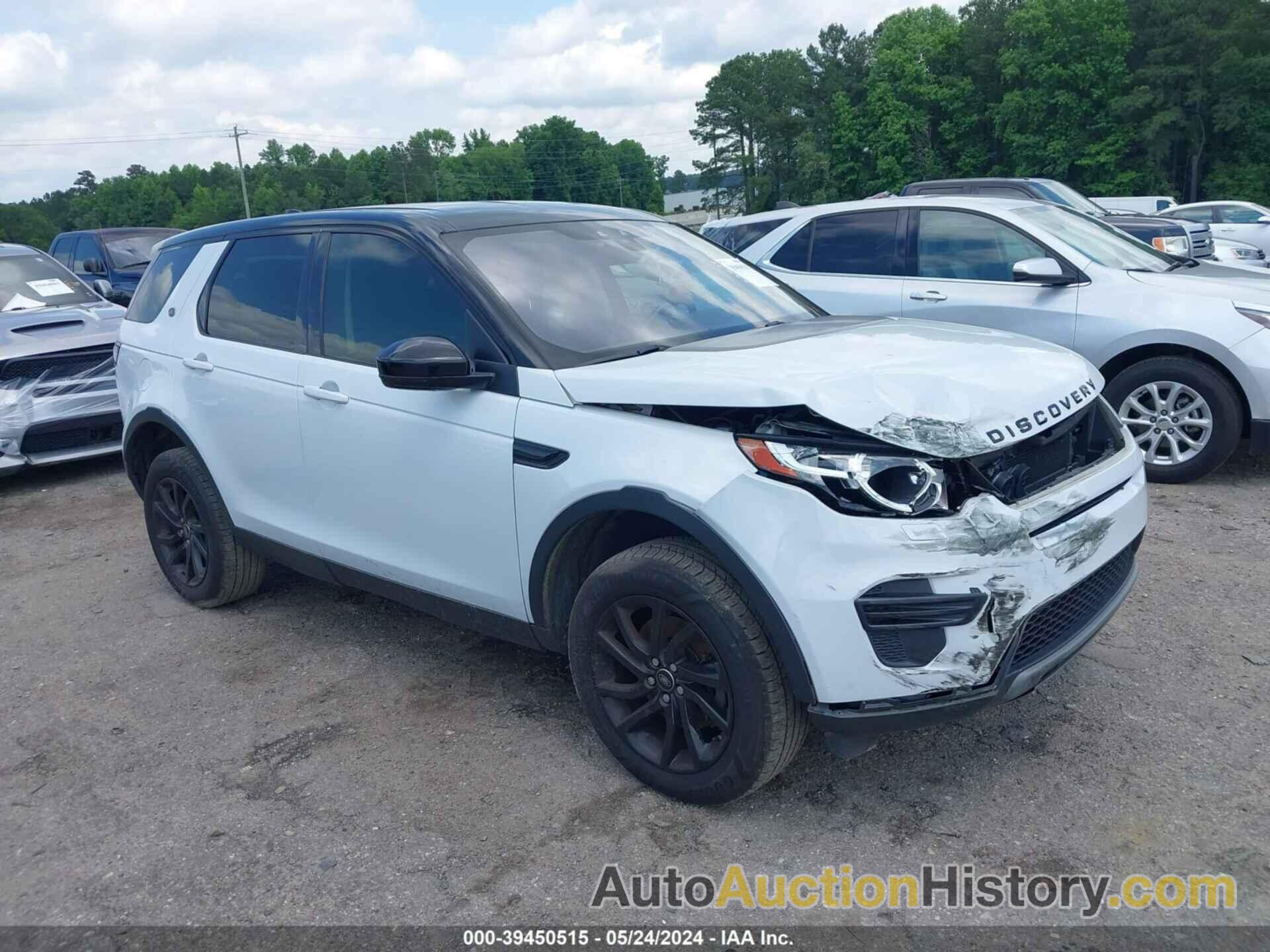LAND ROVER DISCOVERY SPORT SE, SALCP2RX3JH733062