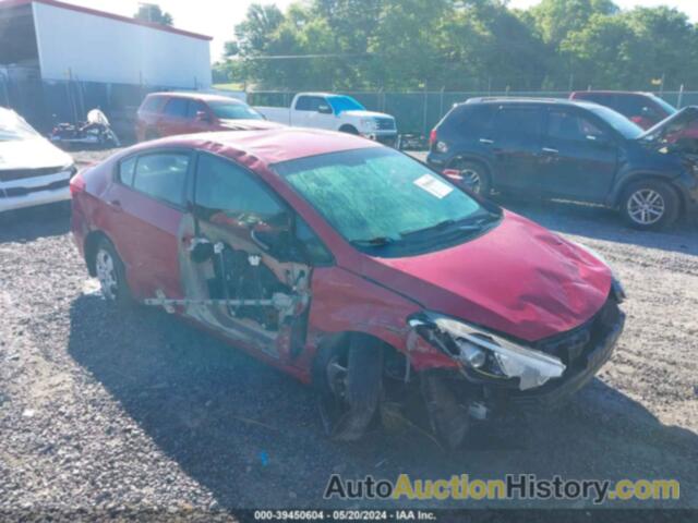 KIA FORTE LX, KNAFX4A68G5519257