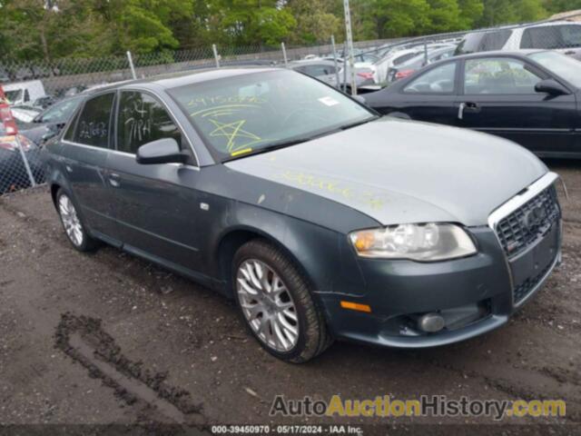 AUDI A4 2.0T QUATTRO, WAUDF78E48A138748