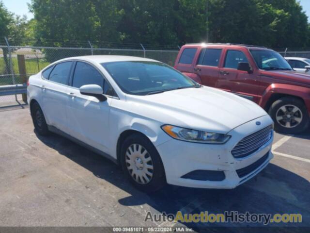 FORD FUSION S, 3FA6P0G76DR283122