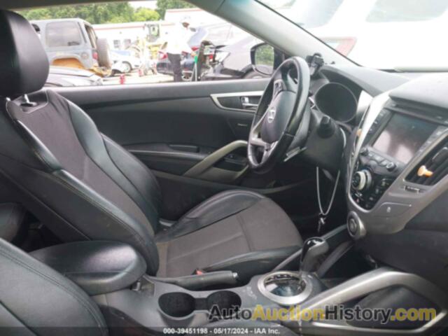 HYUNDAI VELOSTER BASE W/BLACK, KMHTC6ADXDU164875