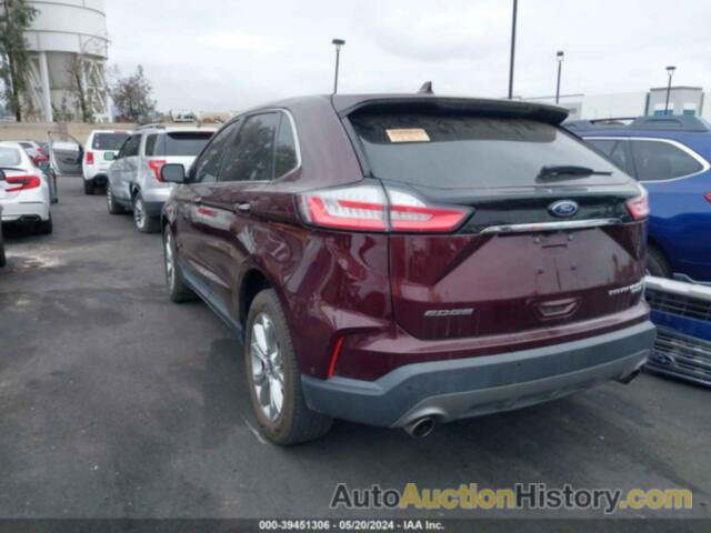 FORD EDGE TITANIUM, 2FMPK3K90KBB37233