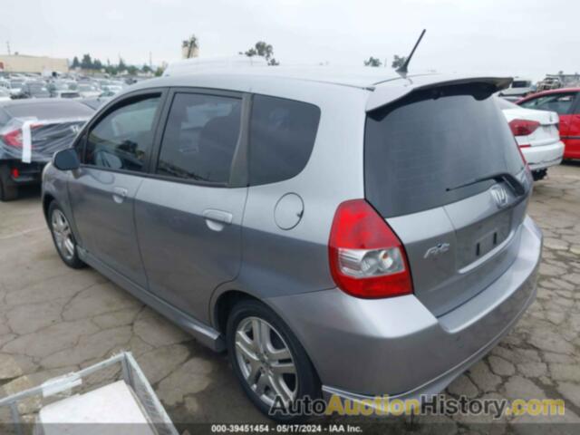 HONDA FIT SPORT, JHMGD38688S001702