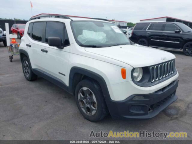 JEEP RENEGADE SPORT FWD, ZACCJAAB1HPF38678