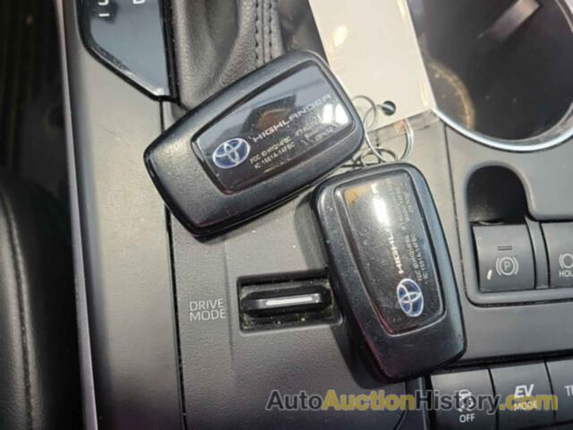 TOYOTA HIGHLANDER HYBRID XLE, 5TDHBRCH8MS067192