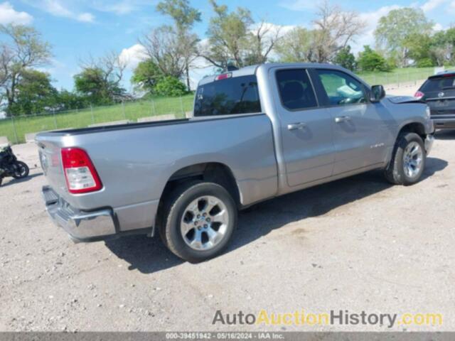 RAM 1500 BIG HORN QUAD CAB 4X4 6'4 BOX, 1C6SRFBT3MN761985